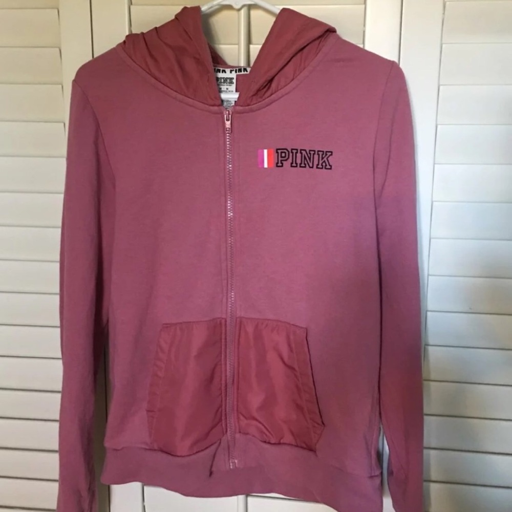 Vs pink mauve zip up jacket